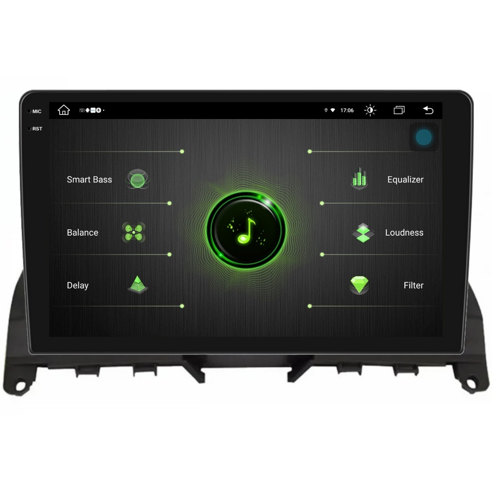 Navigatie PilotOn Mercedes C Klass W204 2007-2014 2K 4GB 64GB 8 CORE [3]