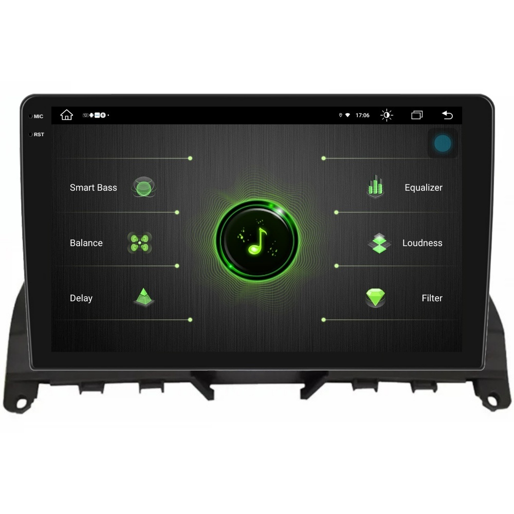 Navigatie PilotOn Mercedes C Klass W204 2007-2014 2K 8GB 256GB 8 CORE [3]