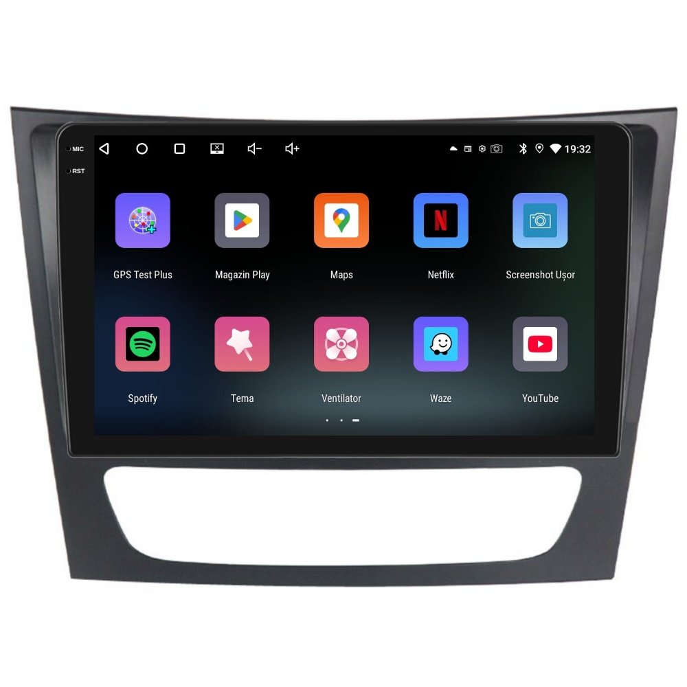 Navigatie PilotOn Mercedes E CLASS W211 2002-2009 9 inch 4GB 64GB 8 CORE [2]