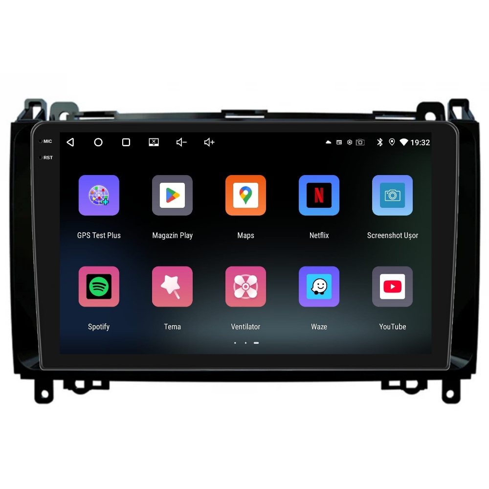 Navigatie PilotOn Mercedes Viano 2003-2014 9 inch 2GB 32GB 4 CORE [2]