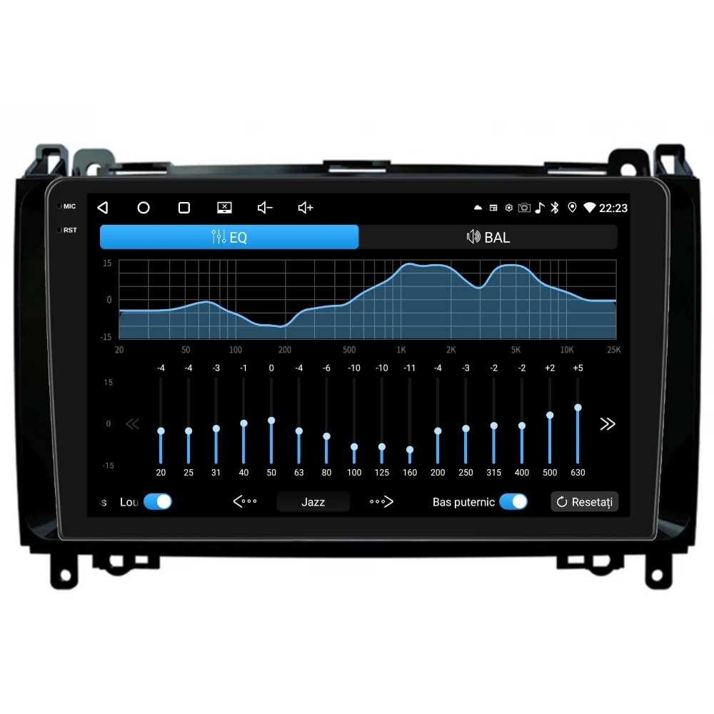 Navigatie PilotOn Mercedes Viano 2003-2014 9 inch 4GB 64GB 4 CORE [3]