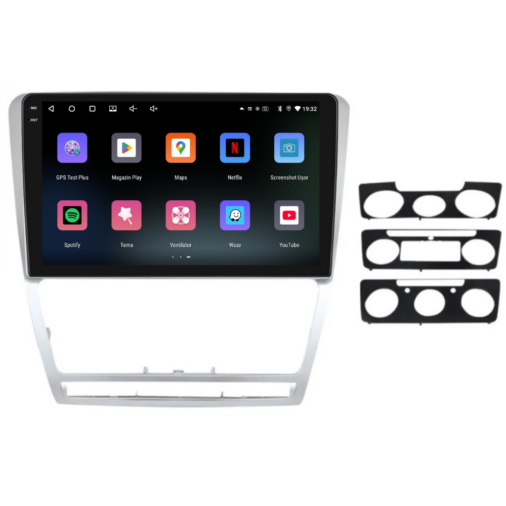 Navigatie PilotOn Skoda Octavia 2 2004-2013 10 inch 4GB 64GB 8 CORE [2]