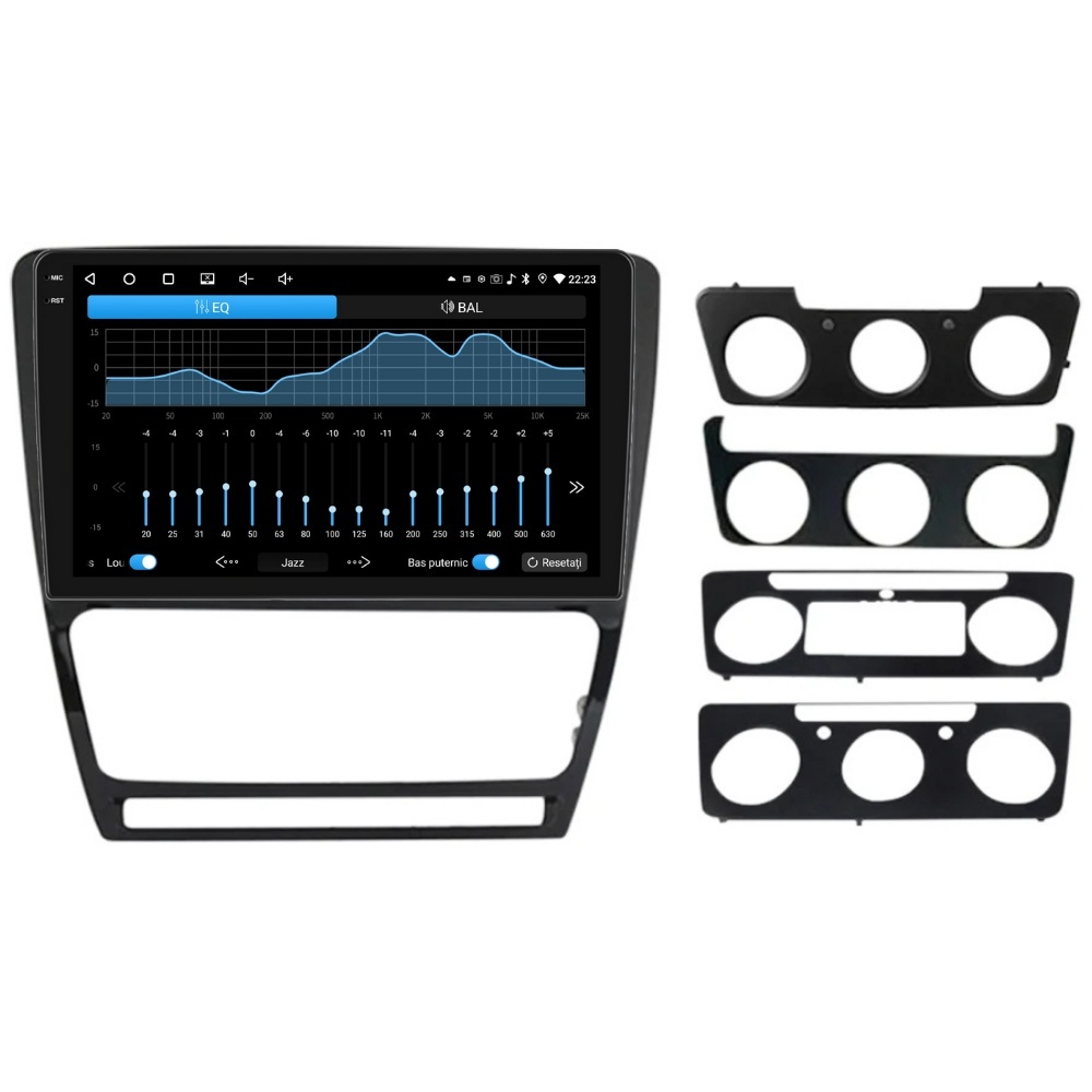 Navigatie PilotOn Skoda Octavia 2 2004-2013 10 inch 6GB 128GB 8 CORE [3]