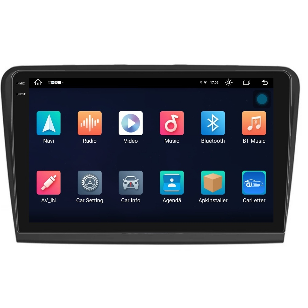 Navigatie PilotOn Skoda Superb 2 2008-2015 2K 8GB 256GB 8 CORE [2]