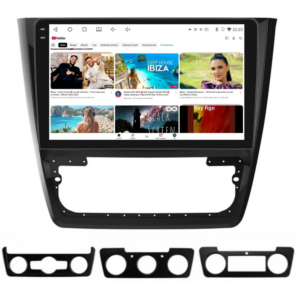 Navigatie PilotOn Skoda Yeti 2009-2018 10 inch 2GB 32GB 4 CORE [4]