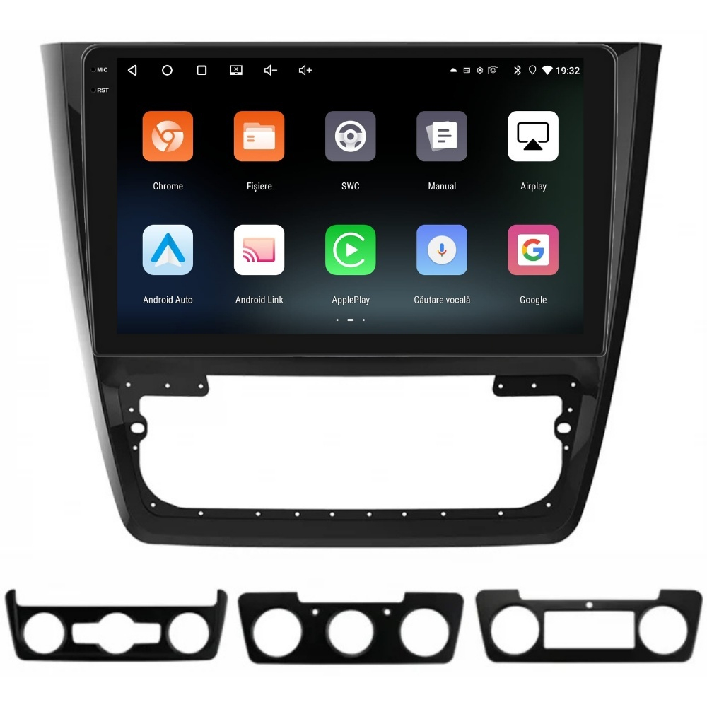 Navigatie PilotOn Skoda Yeti 2009-2018 10 inch 4GB 64GB 4 CORE [1]