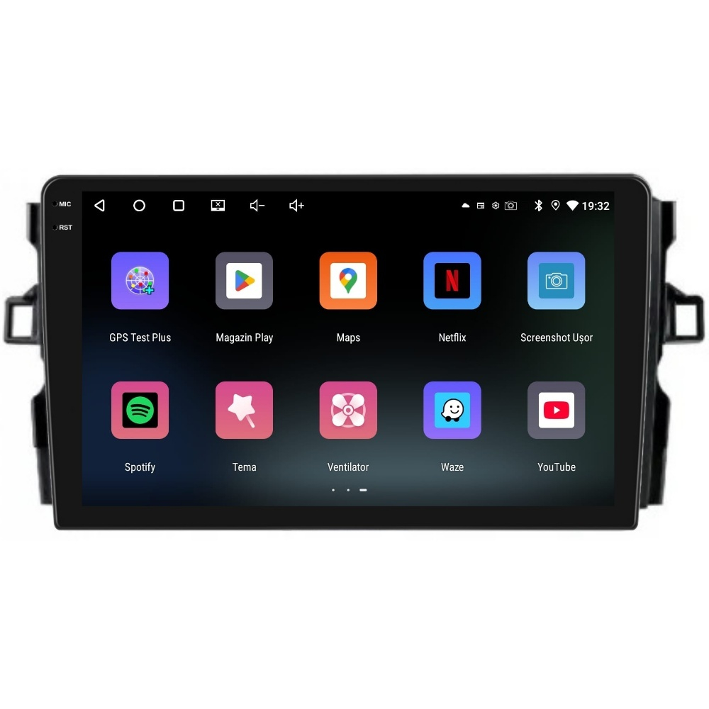 Navigatie PilotOn Toyota Auris E15 2006-2012 9 inch 6GB 128GB 8 CORE [2]