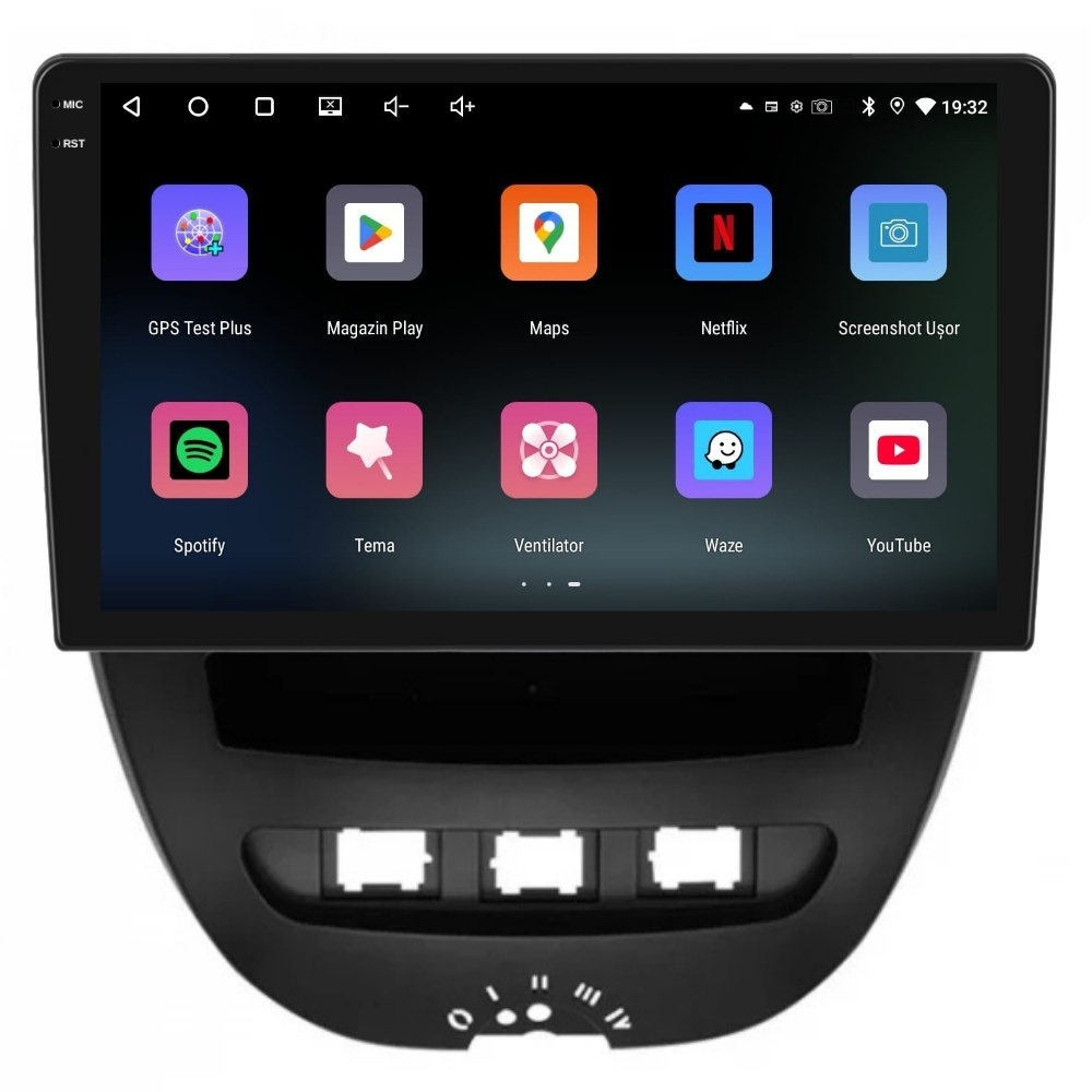 Navigatie PilotOn Toyota Aygo 2005-2014 10 inch 4GB 64GB 4 CORE [2]