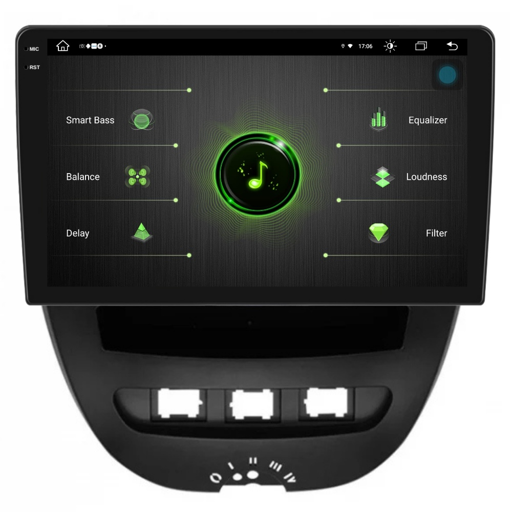 Navigatie PilotOn Toyota Aygo 2005-2014 2K 4GB 64GB 8 CORE [3]