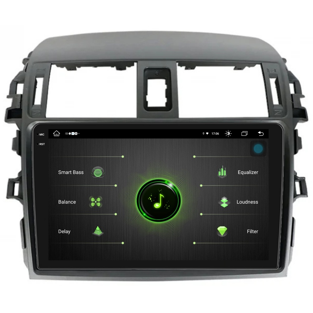 Navigatie PilotOn Toyota Corolla E15 2007-2013 2K 4GB 64GB 8 CORE [3]