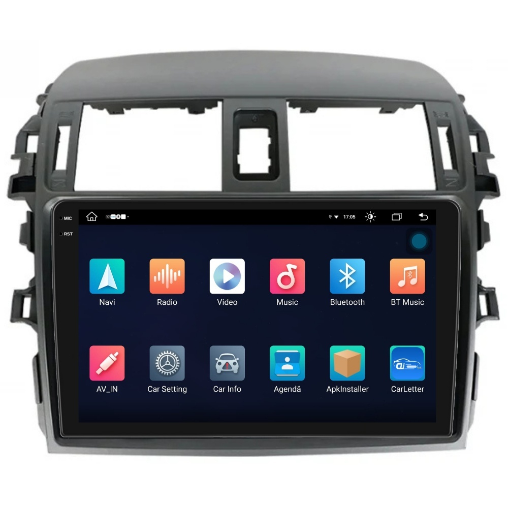 Navigatie PilotOn Toyota Corolla E15 2007-2013 2K 8GB 256GB 8 CORE [2]