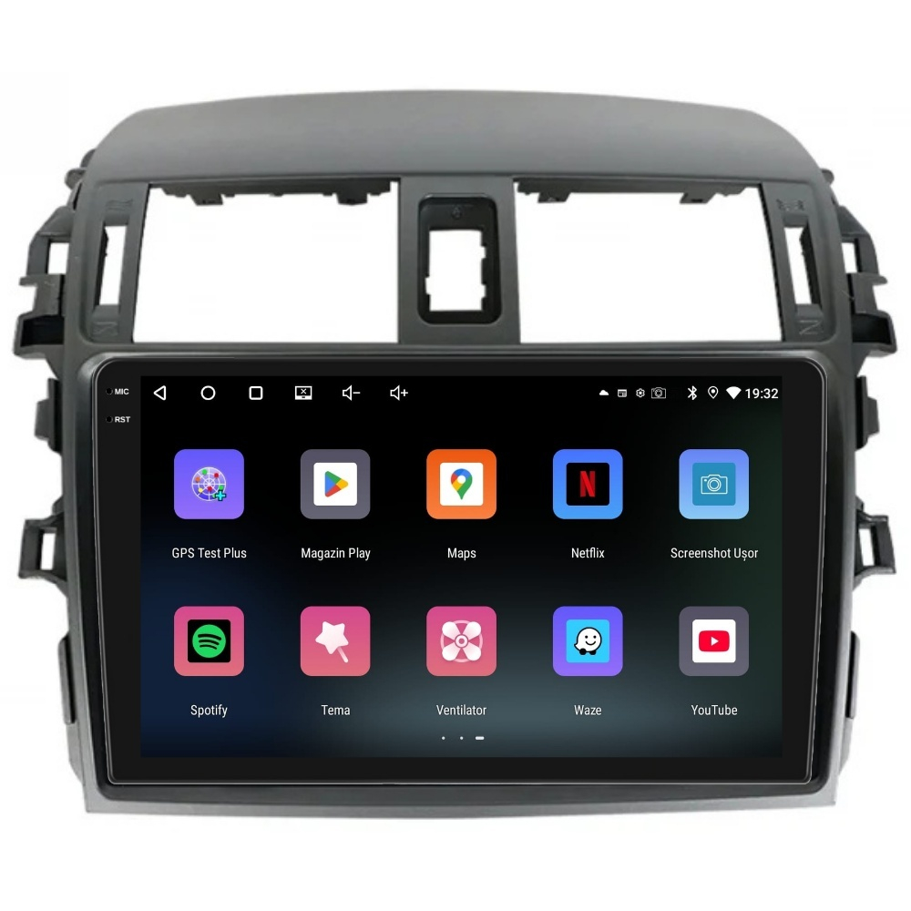 Navigatie PilotOn Toyota Corolla E15 2007-2013 9 inch 4GB 64GB 4 CORE [2]