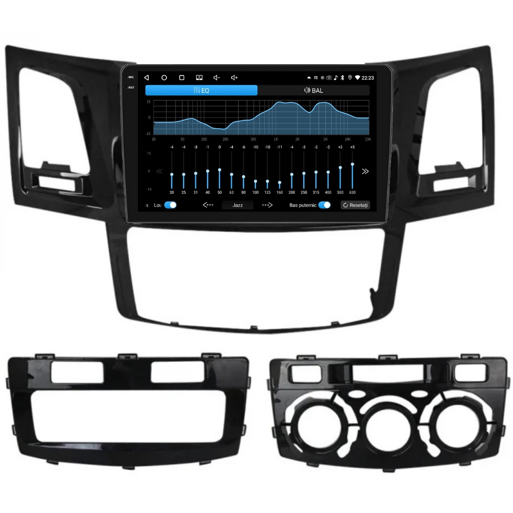 Navigatie PilotOn Toyota Hilux 2005-2015 9 inch 4GB 64GB 8 CORE [3]