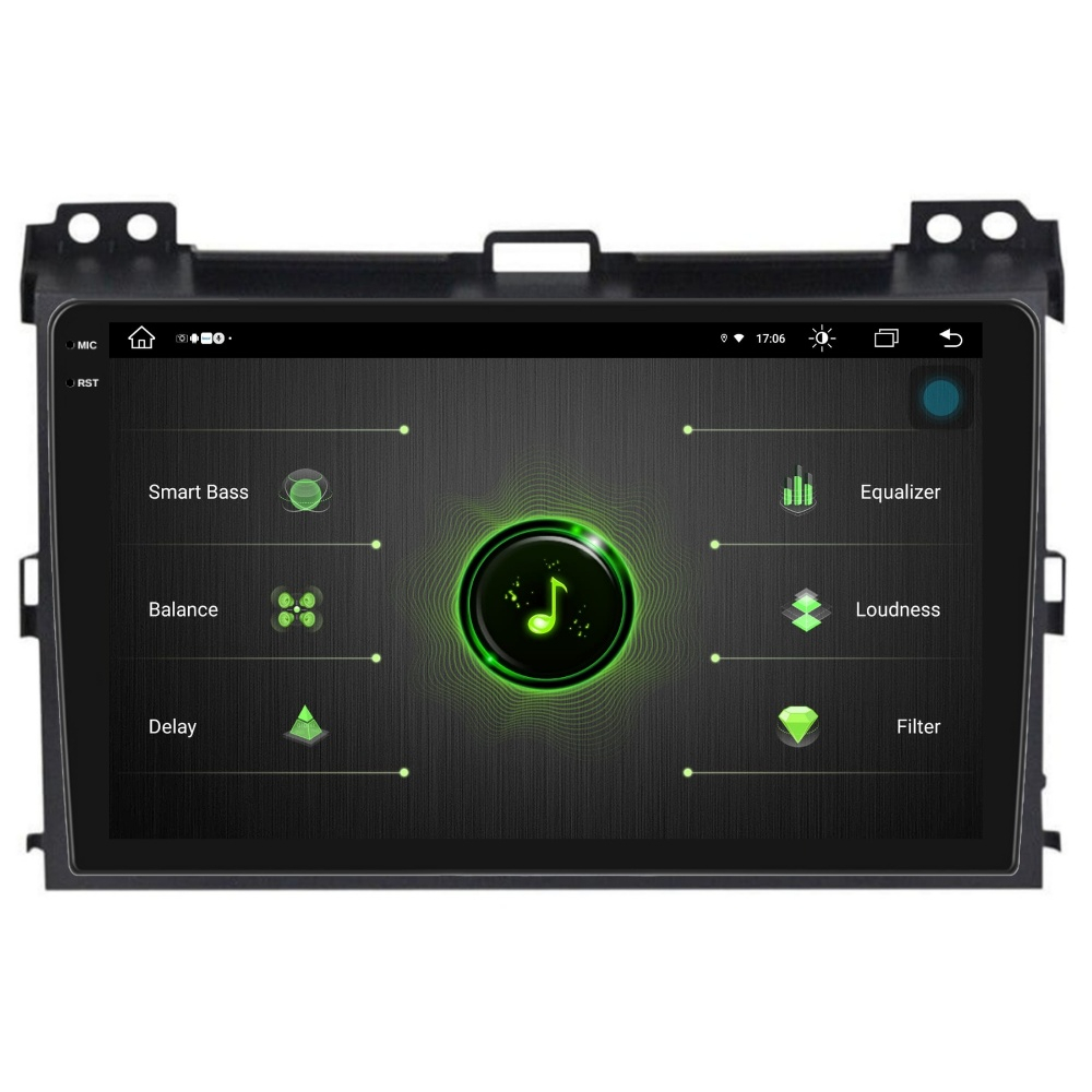 Navigatie PilotOn Toyota Land Cruser Prado J12 2002-2010 2K 4GB 64GB 8 CORE [3]