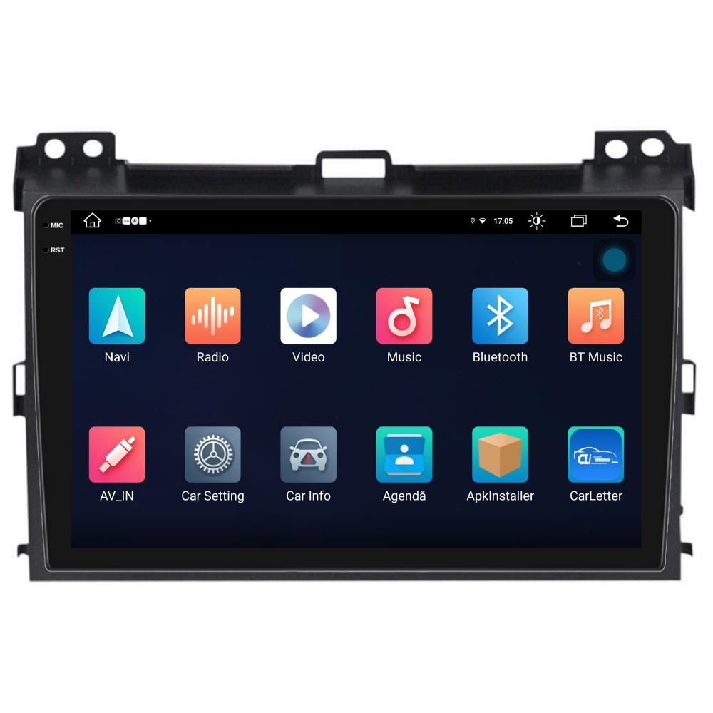 Navigatie PilotOn Toyota Land Cruser Prado J12 2002-2010 2K 4GB 64GB 8 CORE [2]