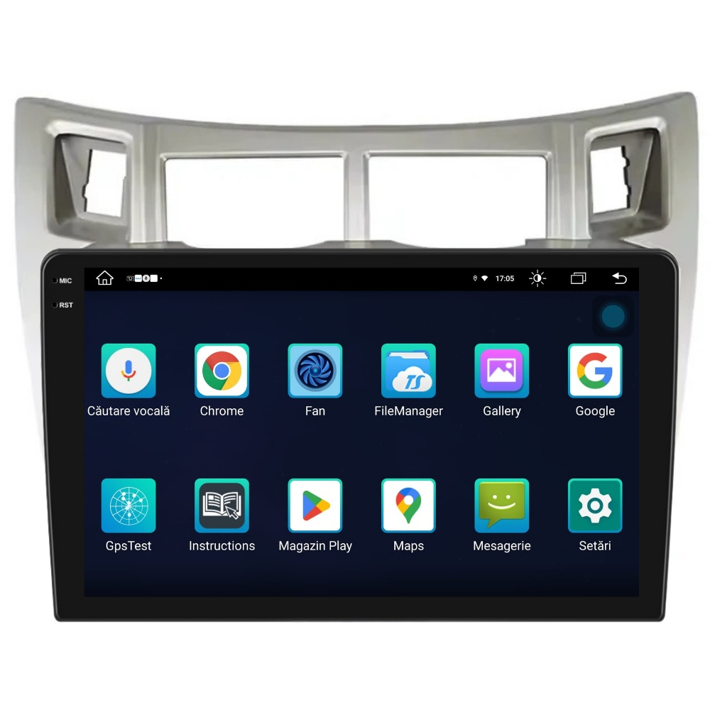 Navigatie PilotOn Toyota Yaris P9 2005-2015 2K 4GB 64GB 8 CORE [1]