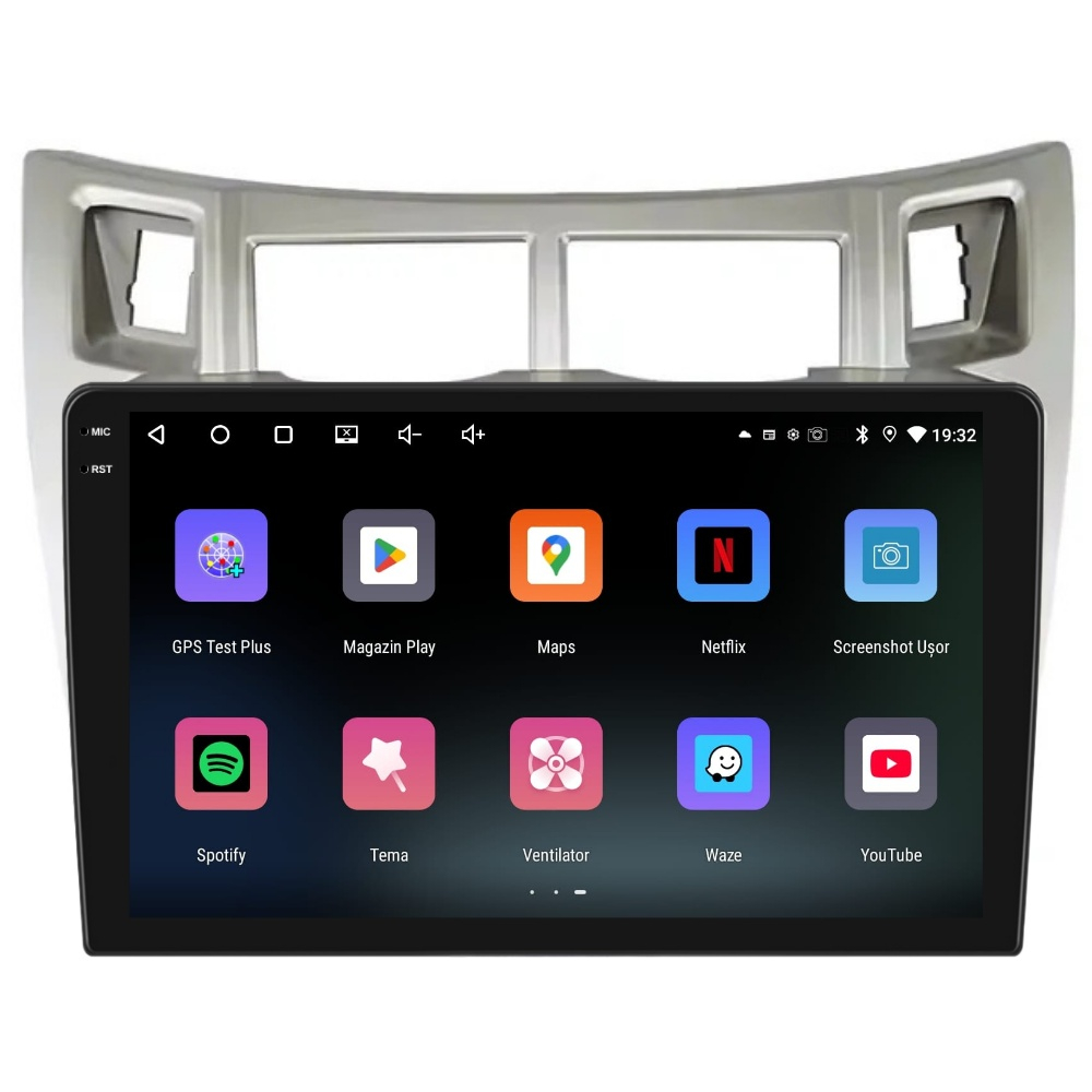 Navigatie PilotOn Toyota Yaris P9 2005-2015 9 inch 4GB 64GB 4 CORE [2]