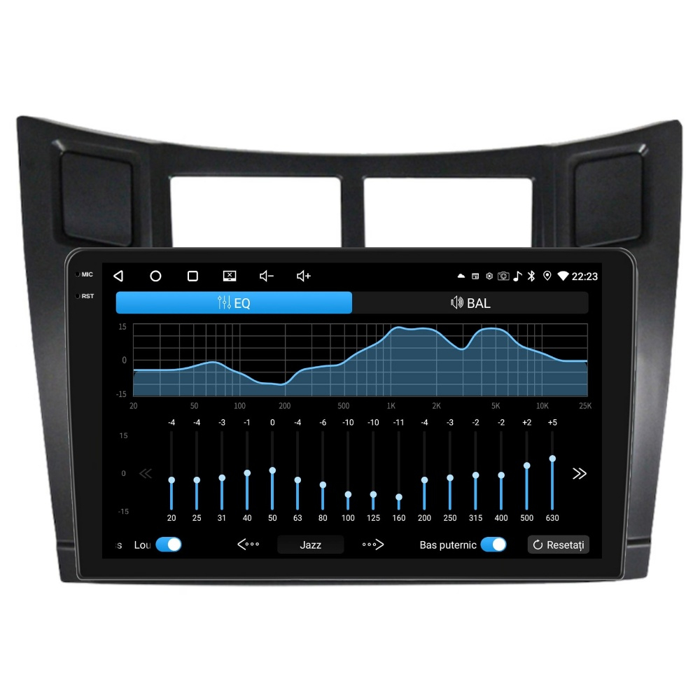 Navigatie PilotOn Toyota Yaris P9 2005-2015 9 inch 4GB 64GB 8 CORE [3]