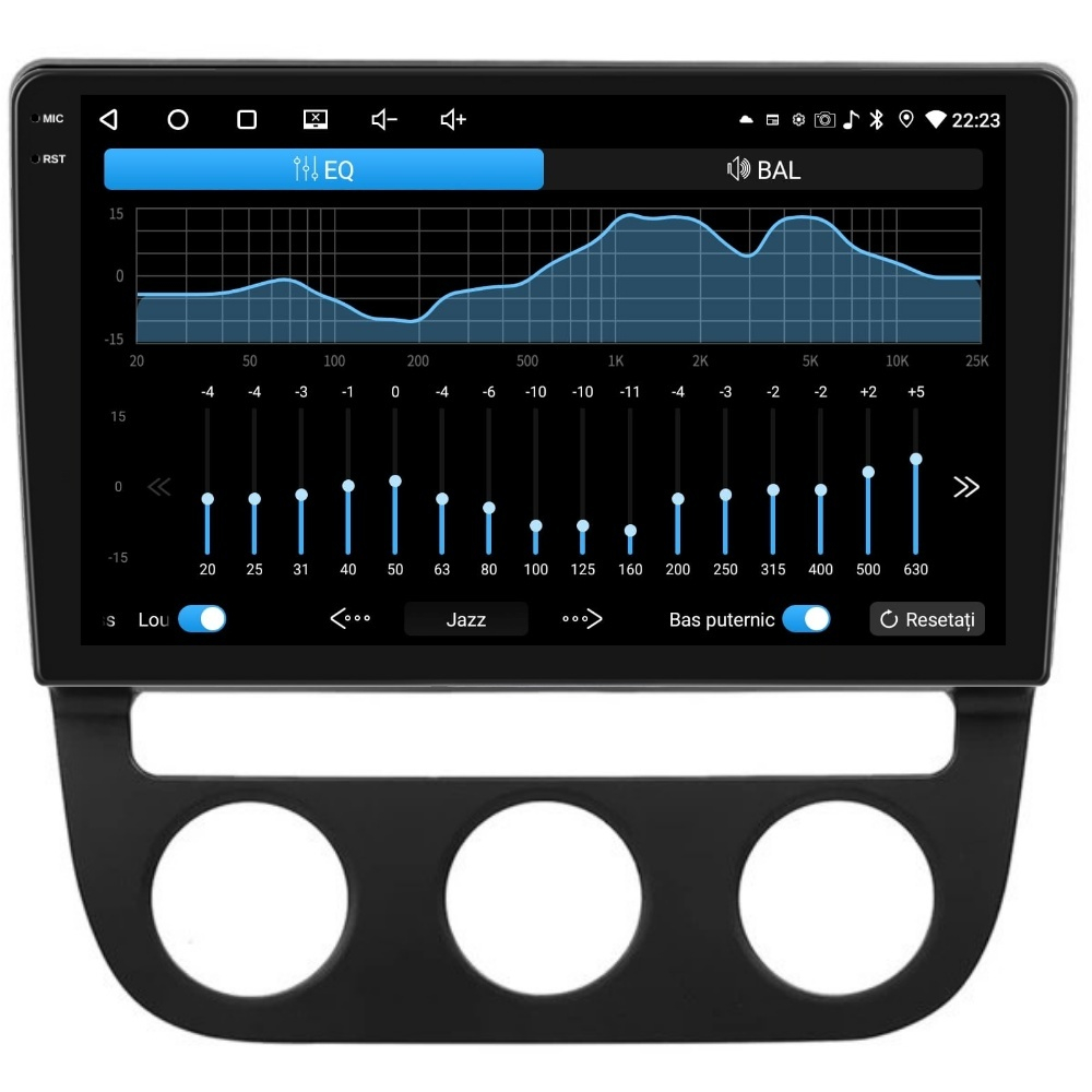 Navigatie PilotOn VW Golf 5 2003-2010 10 inch 4GB 64GB 4 CORE [3]