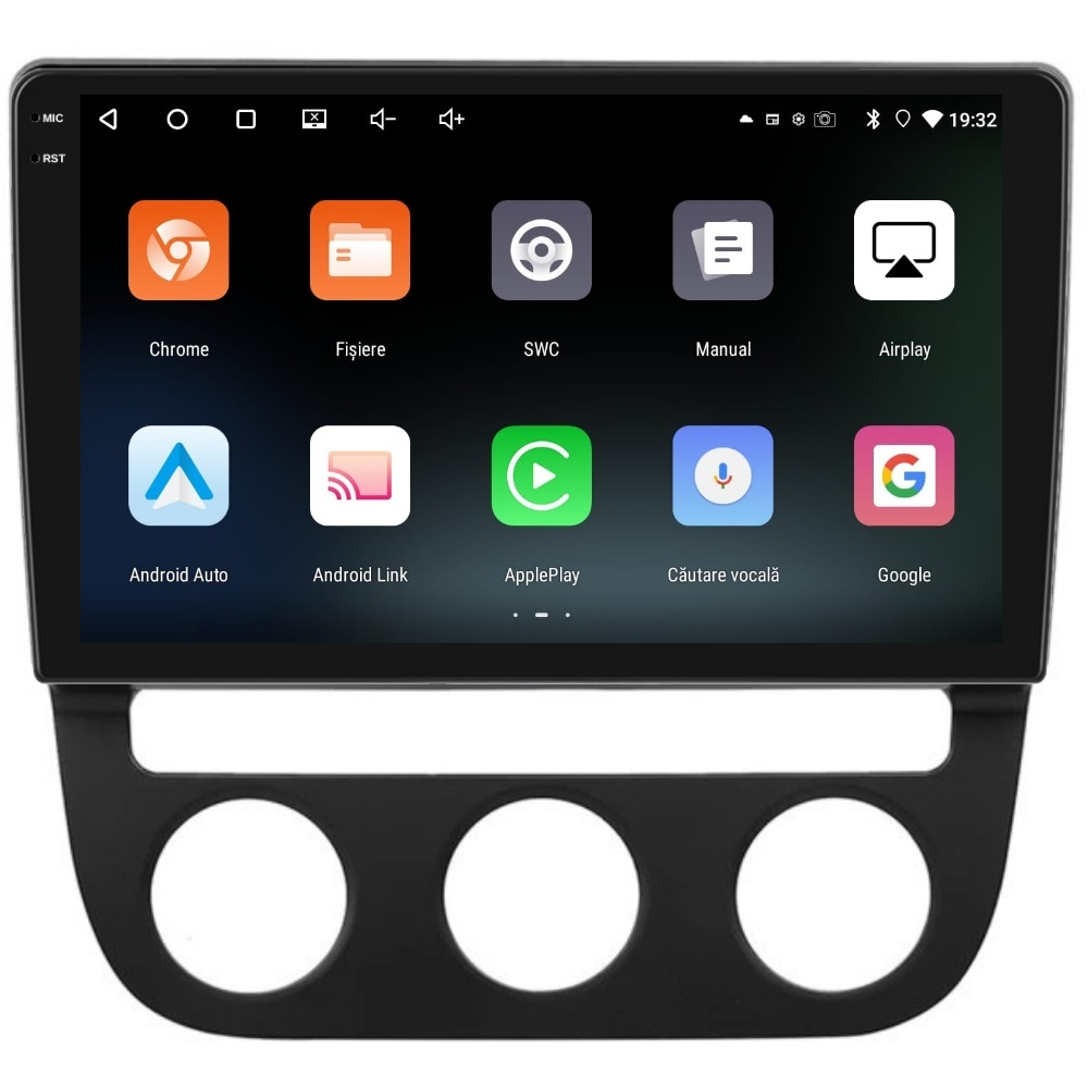 Navigatie PilotOn VW Golf 5 2003-2010 10 inch 6GB 128GB 8 CORE [1]