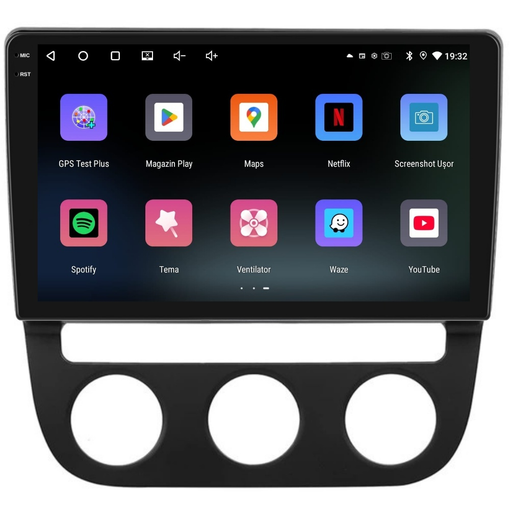 Navigatie PilotOn VW Golf 5 2003-2010 10 inch 6GB 128GB 8 CORE [2]