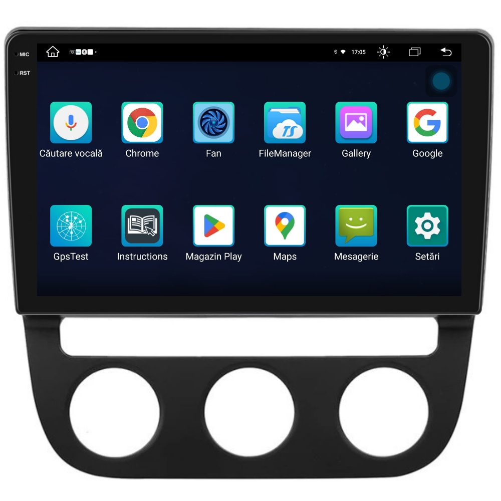 Navigatie PilotOn VW Golf 5 2003-2010 2K 4GB 64GB 8 CORE [1]