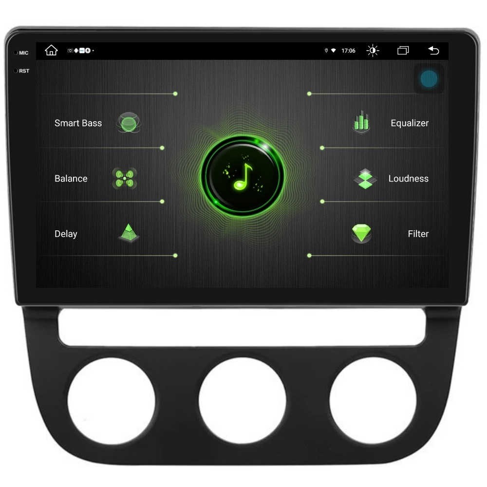 Navigatie PilotOn VW Golf 5 2003-2010 2K 8GB 256GB 8 CORE [3]