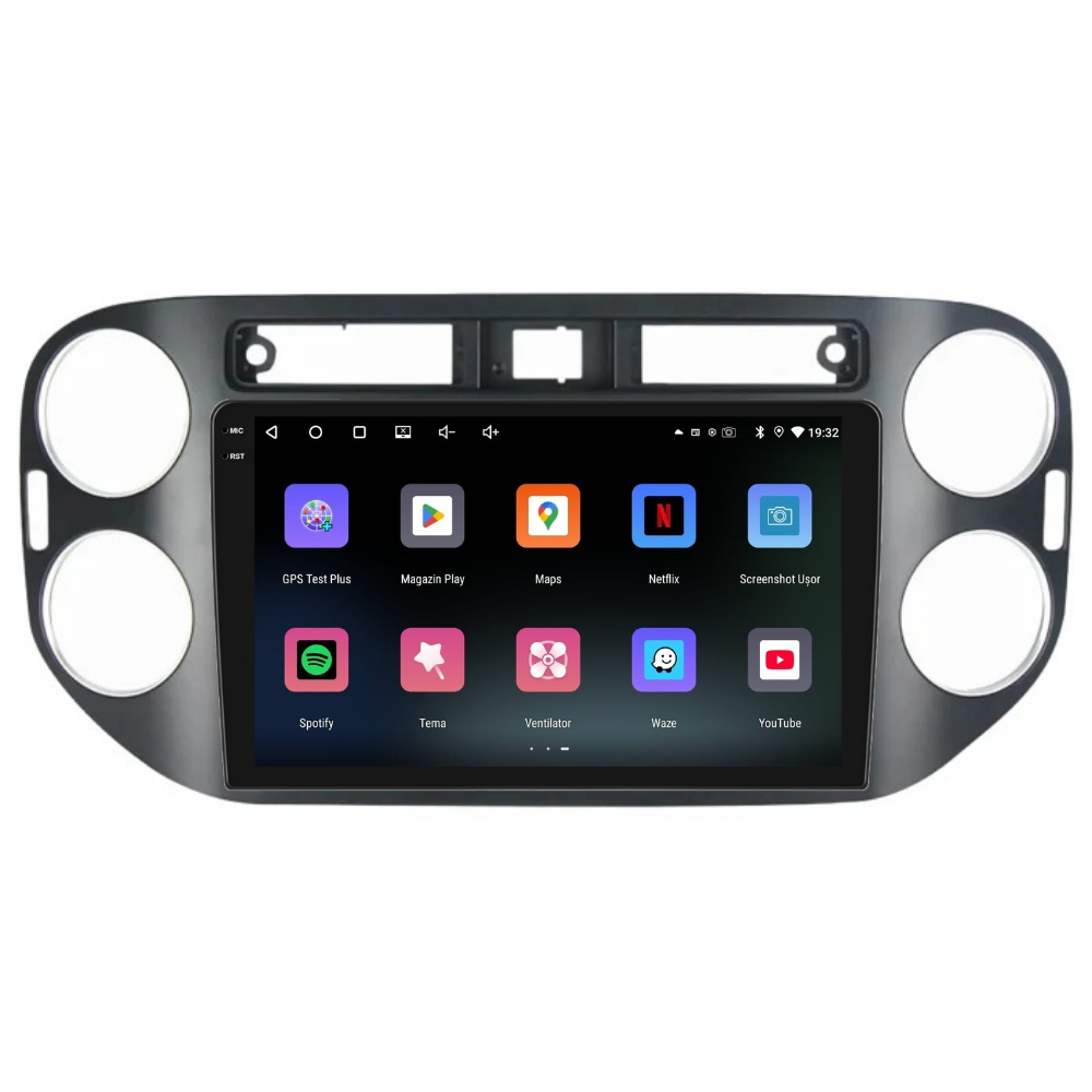 Navigatie PilotOn VW Golf Plus 2004-2014 9 inch 2GB 32GB 4 CORE [2]