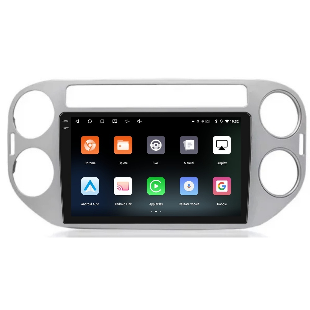 Navigatie PilotOn VW Tiguan 1 2007-2018 9 inch 4GB 64GB 4 CORE [1]