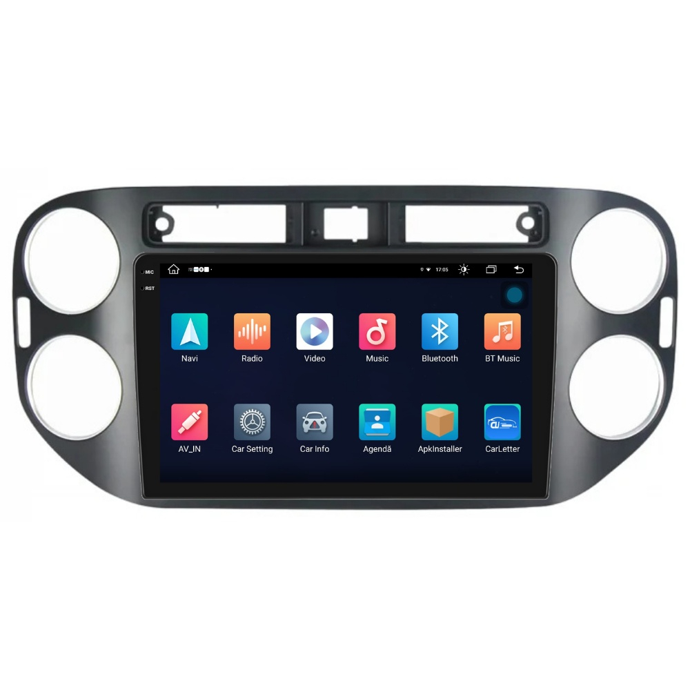 Navigatie PilotOn VW Tiguan 1 2010-2018 2K 4GB 64GB 8 CORE [2]