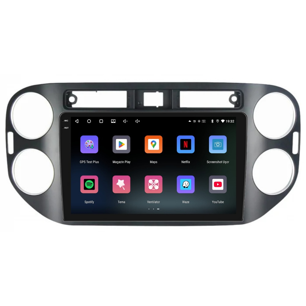 Navigatie PilotOn VW Tiguan 1 2010-2018 9 inch 2GB 32GB 4 CORE [2]