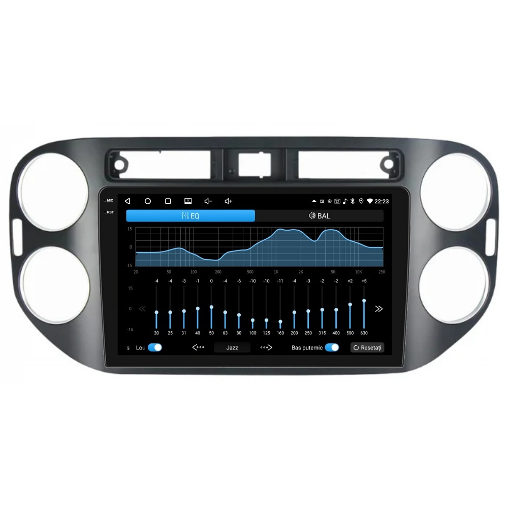 Navigatie PilotOn VW Tiguan 1 2010-2018 9 inch 4GB 64GB 4 CORE [3]