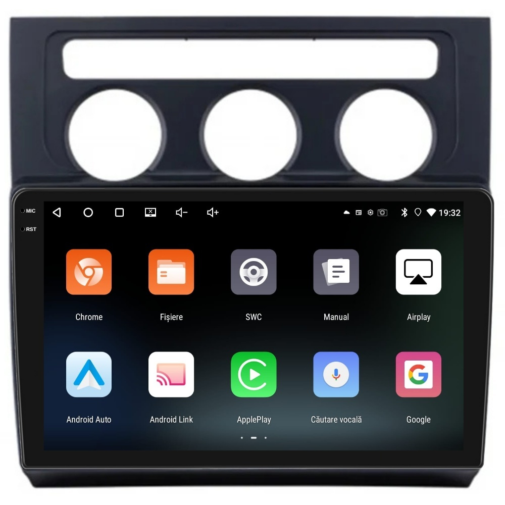 Navigatie PilotOn VW Touran 1 2003-2010 10 inch 4GB 64GB 4 CORE [1]