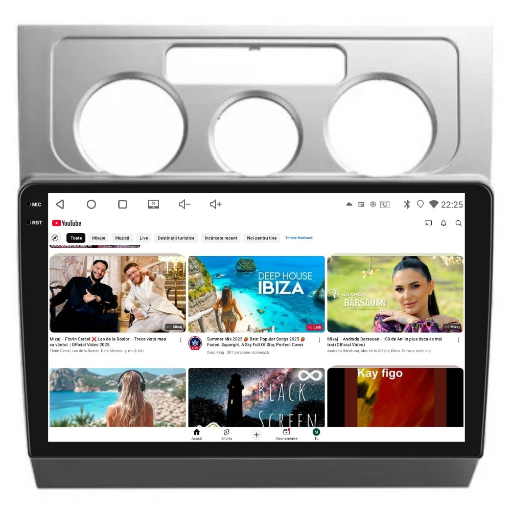 Navigatie PilotOn VW Touran 1 2003-2010 10 inch 4GB 64GB 8 CORE [4]