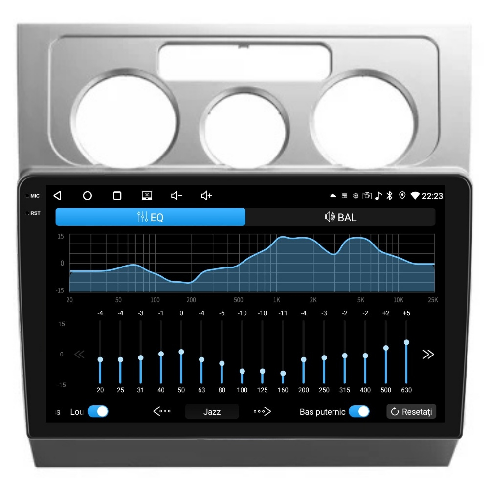 Navigatie PilotOn VW Touran 1 2003-2010 10 inch 4GB 64GB 8 CORE [3]