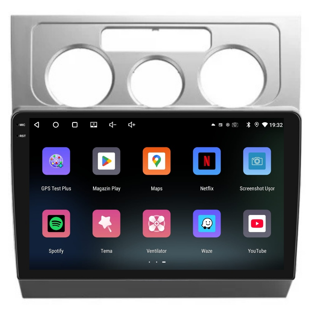 Navigatie PilotOn VW Touran 1 2003-2010 10 inch 4GB 64GB 8 CORE [2]