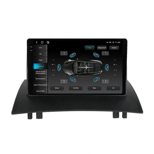 Navigatie Renault Megane 2 2001-2009 2K QLED 12GB 256GB 8 Core 4G [4]