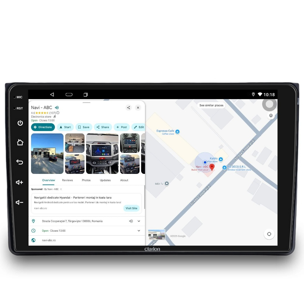 Navigație SEAT Exeo 2009 9 inch 2GB 32GB Android [5]