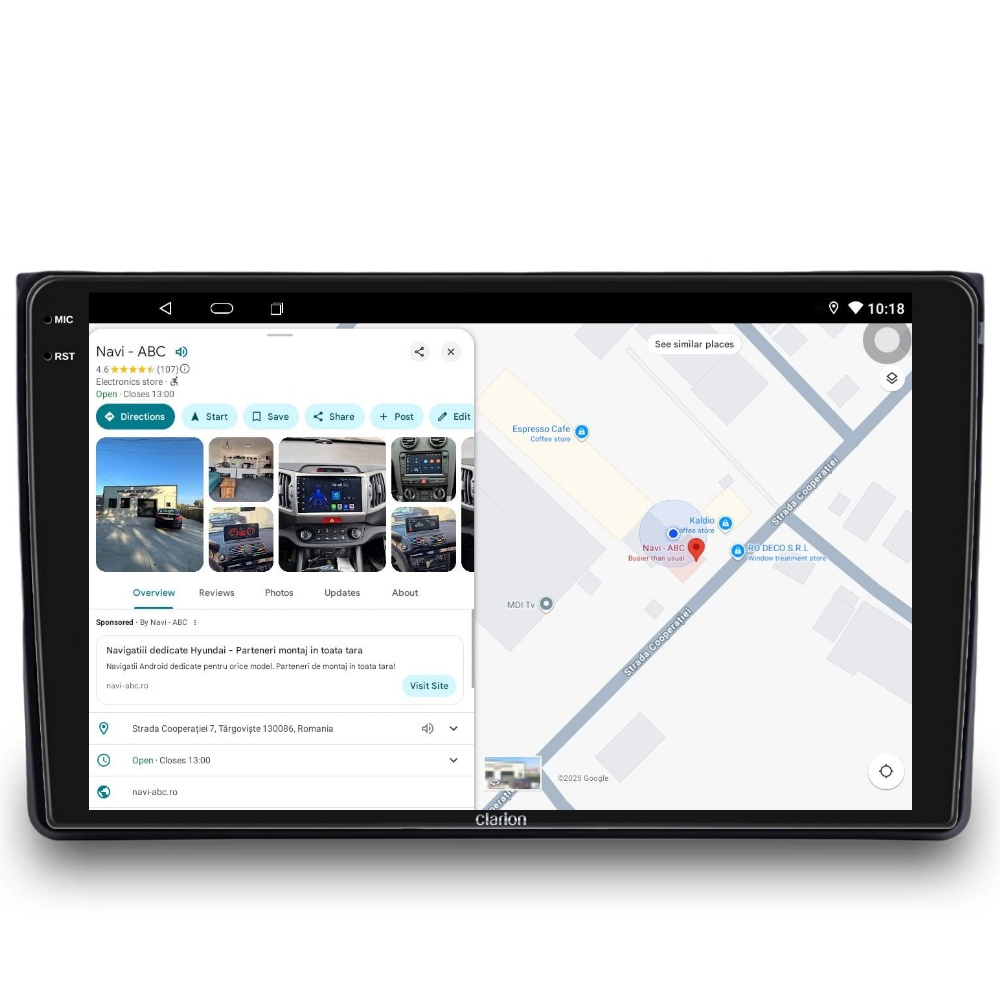 Navigație SEAT Exeo 2009 inch 4GB 64GB Android [5]