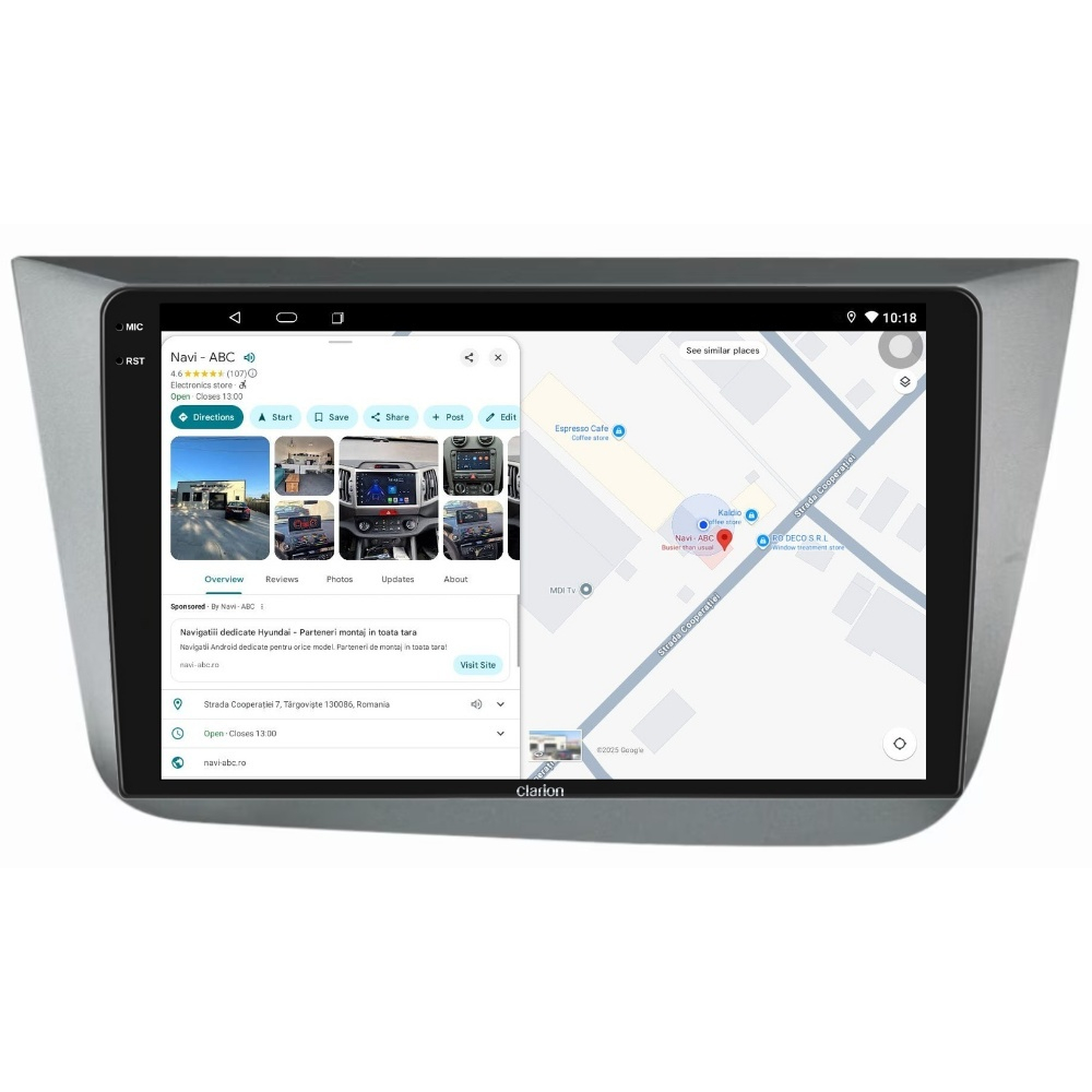 Navigație SEAT Toledo III inch 8GB 256GB Android [5]