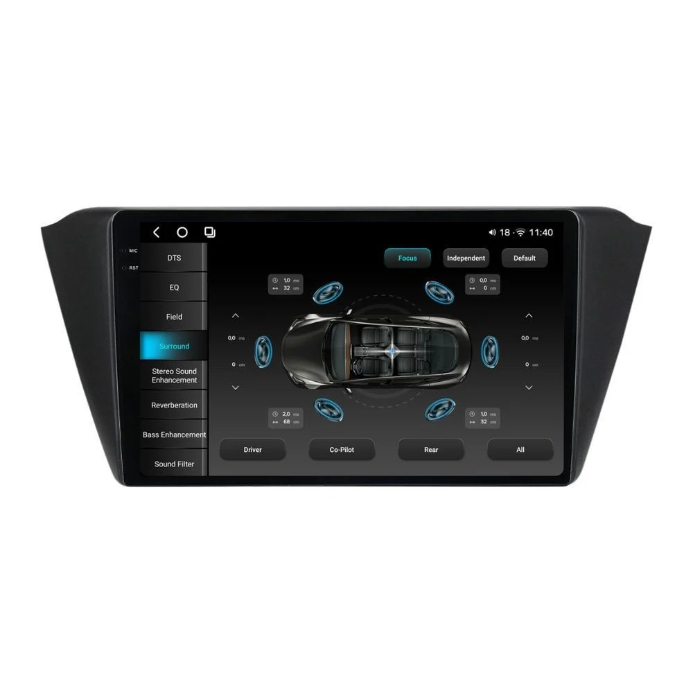 Navigatie Skoda Fabia 3 2014-2021 2K QLED 12GB 256GB 8 Core 4G [2]