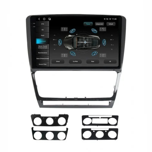 Navigatie Skoda Octavia 2 2004-2013 2K QLED 12GB 256GB 8 Core 4G [4]