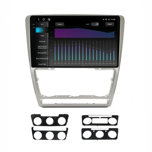 Navigatie Skoda Octavia 2 2004-2013 2K QLED 12GB 256GB 8 Core 4G [3]
