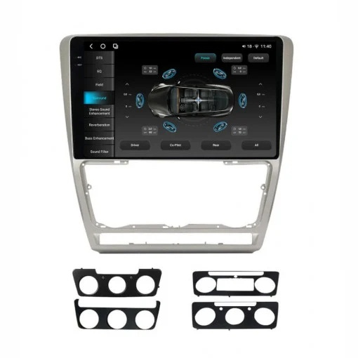Navigatie Skoda Octavia 2 2004-2013 2K QLED 12GB 256GB 8 Core 4G [4]