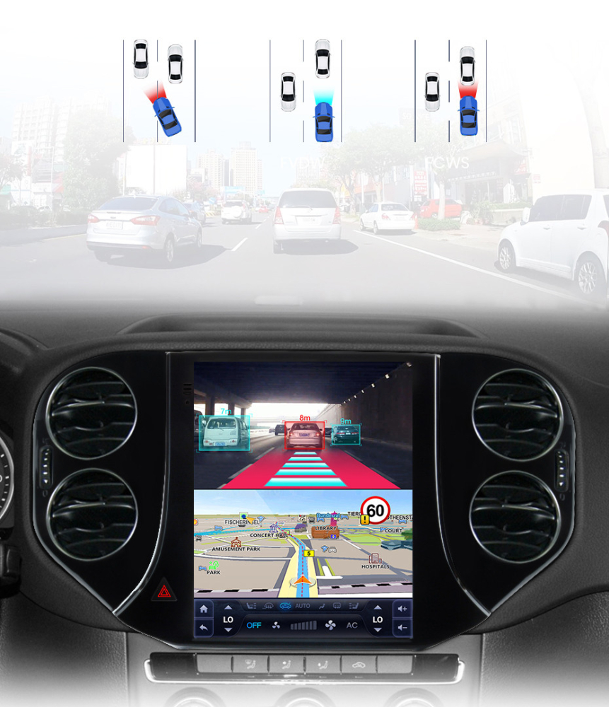 Navigatie TIP TESLA VW Tiguan 1 2007-2018 9.7 inch 6GB 128GB 8 Core 4G [3]