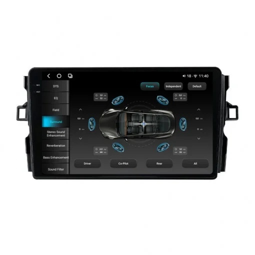 Navigatie Toyota Auris E15 2006-2012 2K QLED 12GB 256GB 8 Core 4G [4]