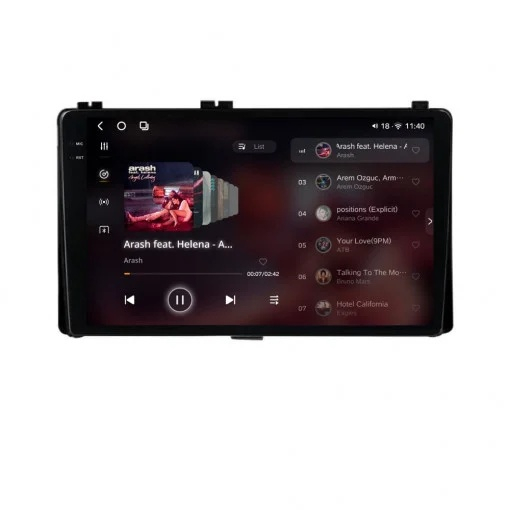 Navigatie Toyota Auris E18 2012-2019 2K QLED 12GB 256GB 8 Core 4G [1]