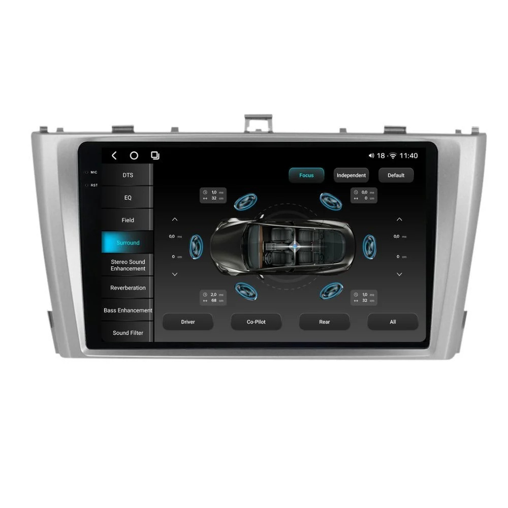 Navigatie Toyota Avensis T27 2009-2015 2K QLED 12GB 256GB 8 Core 4G [3]