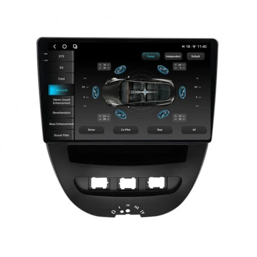 Navigatie Toyota Aygo 2005-2014 2K QLED 12GB 256GB 8 Core 4G [4]