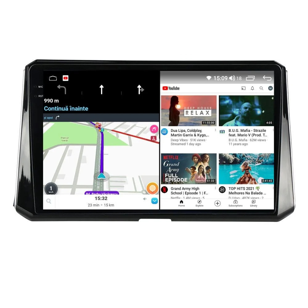 Navigatie Toyota Corolla E21 dupa 2019 2K QLED 12GB 256GB 8 Core 4G [4]